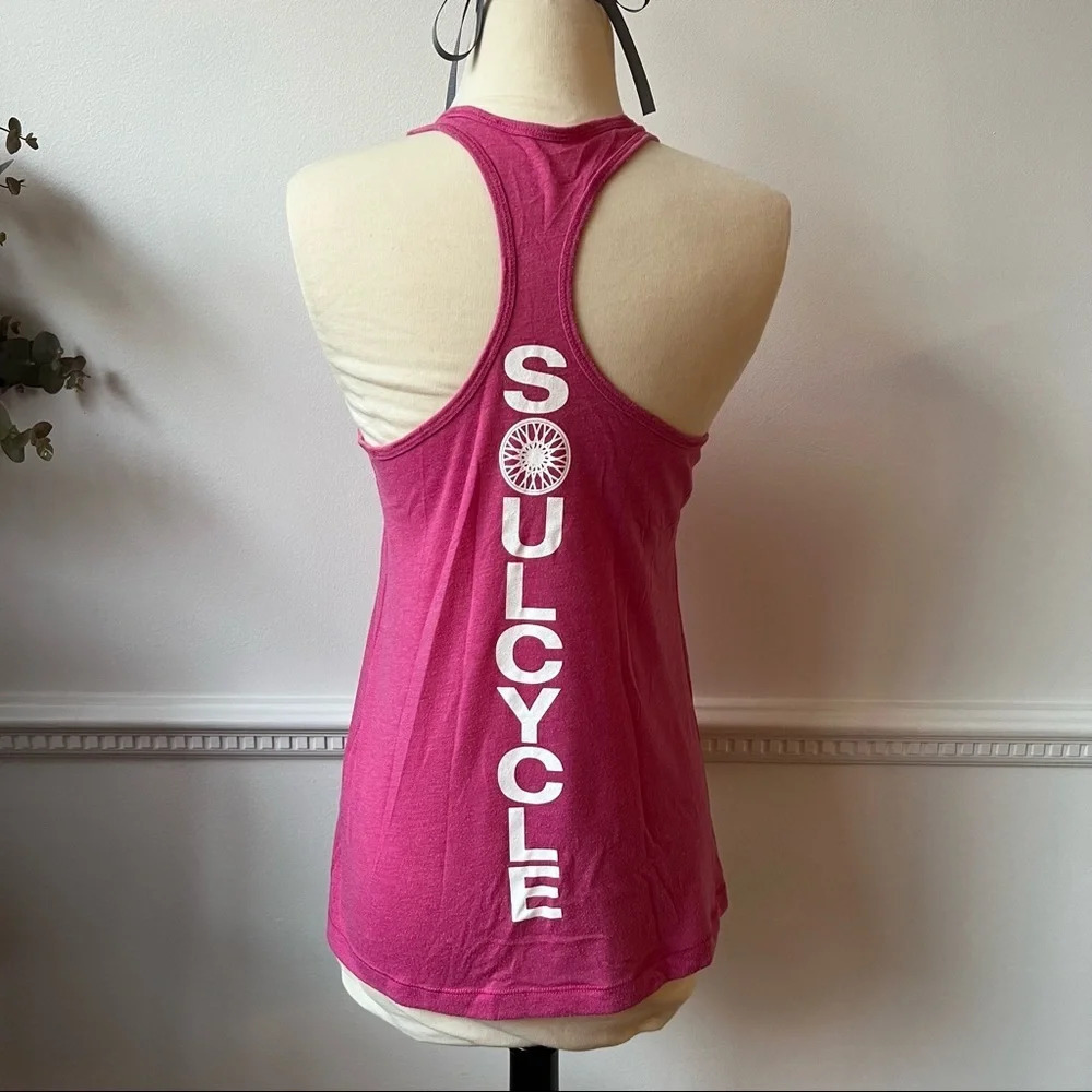 Pink Nike Soul Cycle tank size S